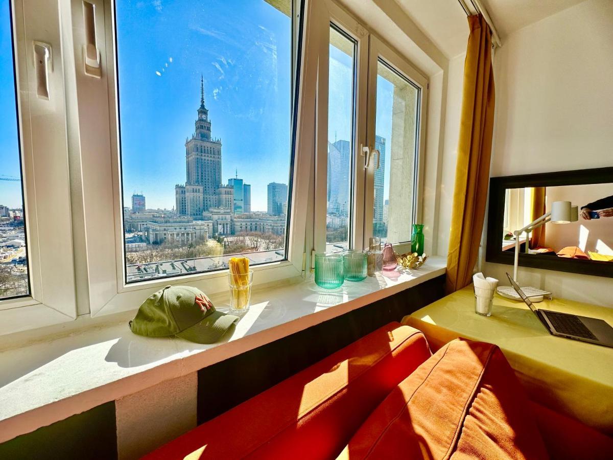 Super Apartament Brown 2X Metro Nowy Wifi Netflix Spotify Panorama Miasta Warsaw Exterior photo